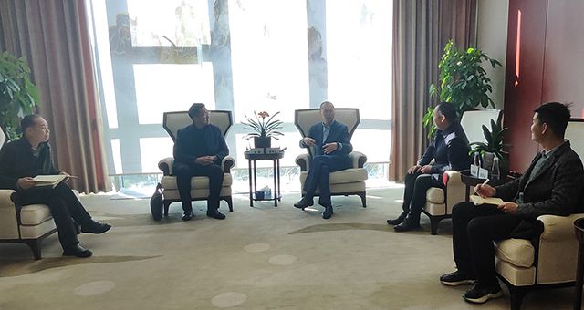 栾川县县委副书记贺笑余等领导一行到访集团考察交流，共同探讨文旅发展新路径